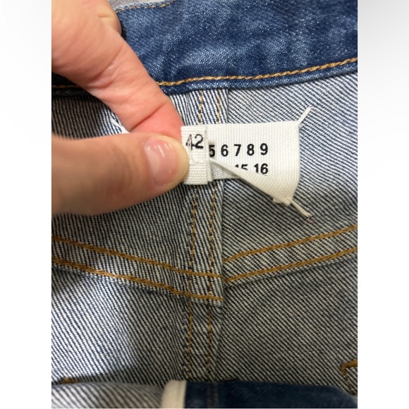 Denim maxi skirt by Maison Margiela - Picture 9 of 13